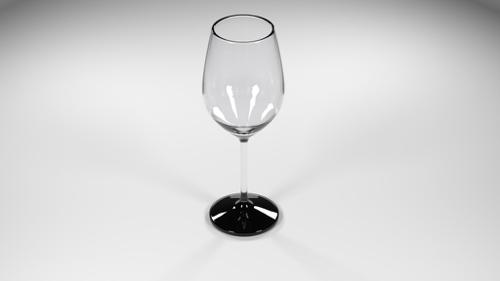 Clear Wine Glass preview image